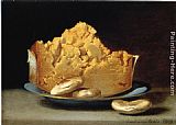 Cheese and Three Crackers by Raphaelle Peale